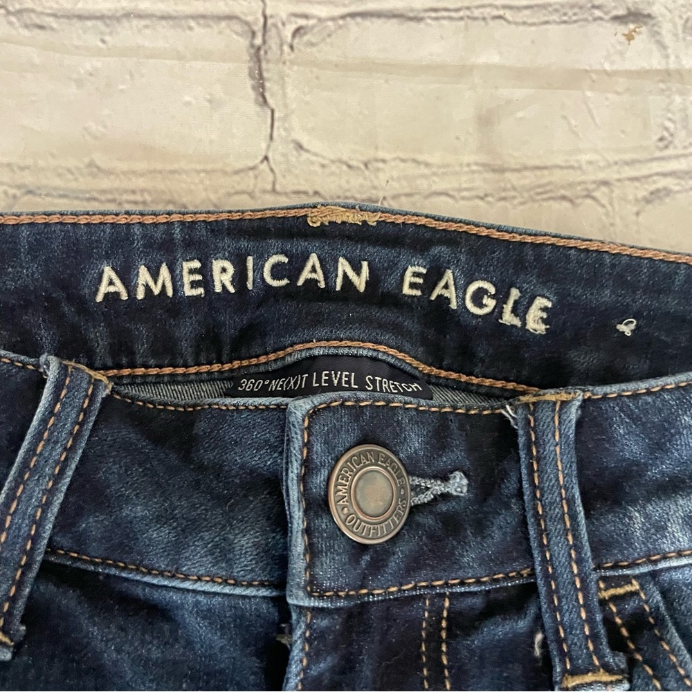 American Eagle Dark Wash Jegging Jeans - Picture 6 of 6